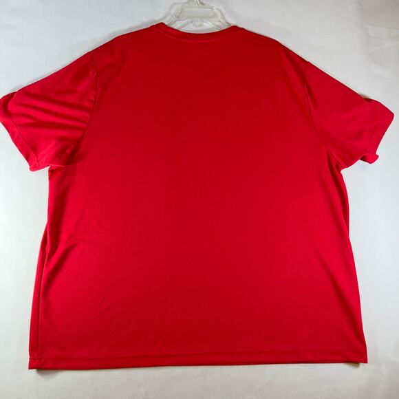 Starter Regular Fit Core Tee Mens 3XL Red Short Sleeve Workout Shirt Performance - Picture 3 of 9